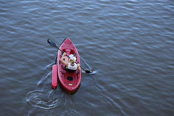Red Kayak