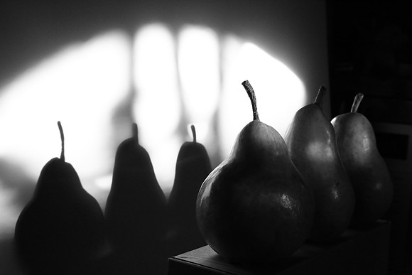Pears In Shadow 8